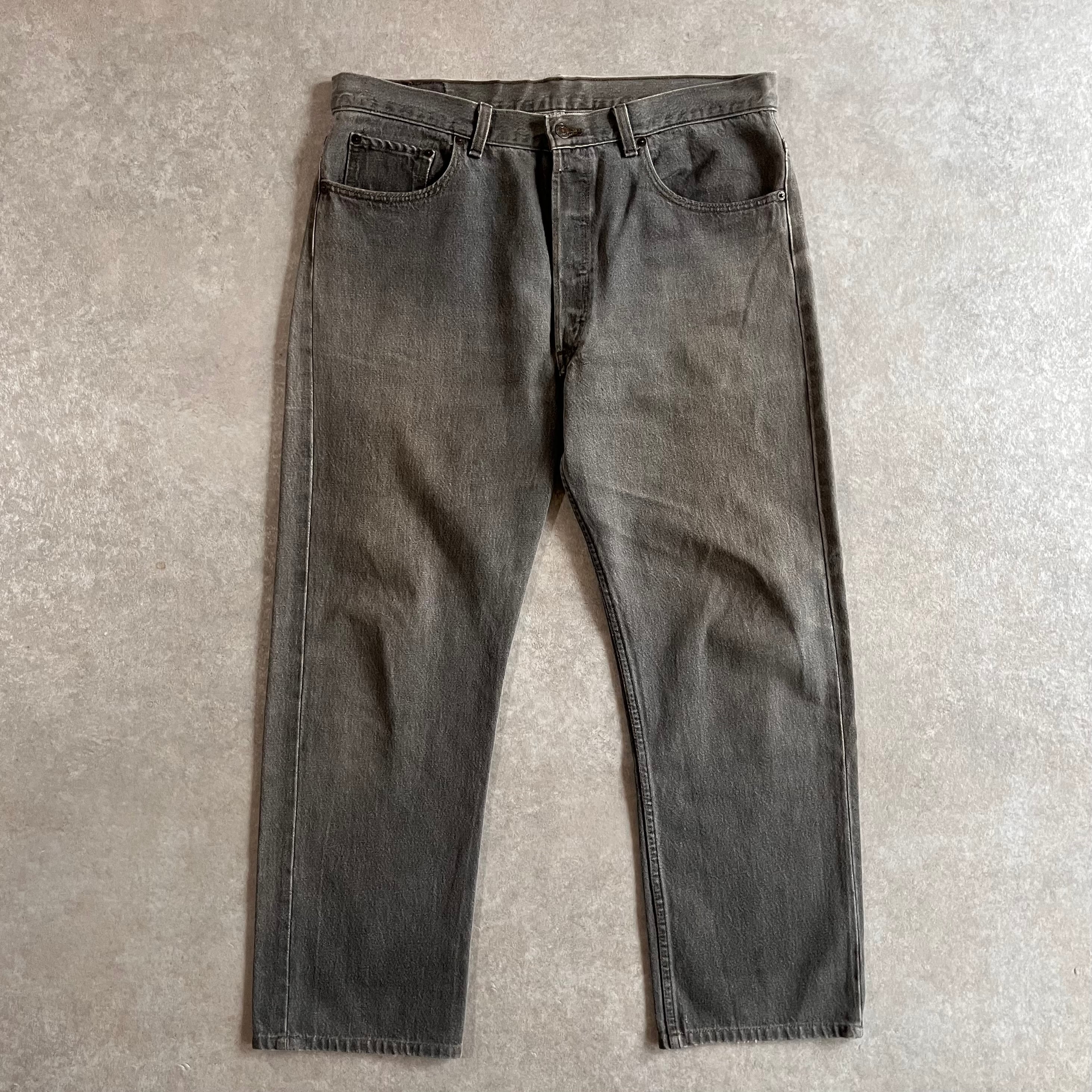 1990s Levi's 501 "先染めブラック” W38 L32 Made in USA