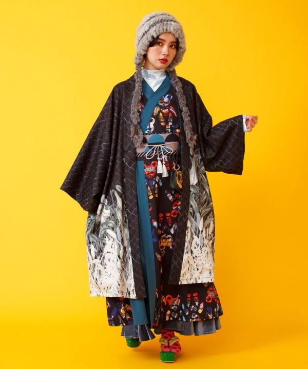 即納品あり】ポリエステル単衣羽織 「レース」 | 重宗玉緒 WEB SHOP
