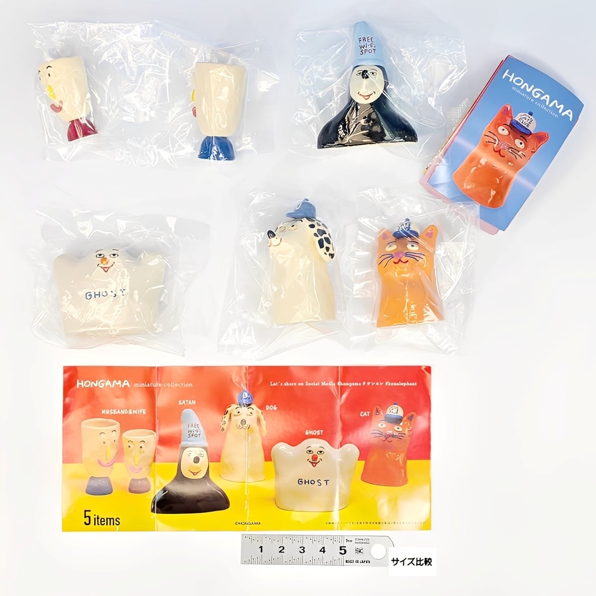 HONGAMA miniature collection ケンエレファント 【全5種セット