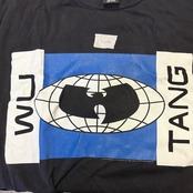 【WU TANG CLAN】ウータンクラン 1997 BLUE LOGO POLYGRAM Vintage Tシャツ XL