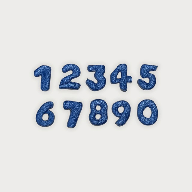 ワッペンパーツ / 数字【WA-0032】