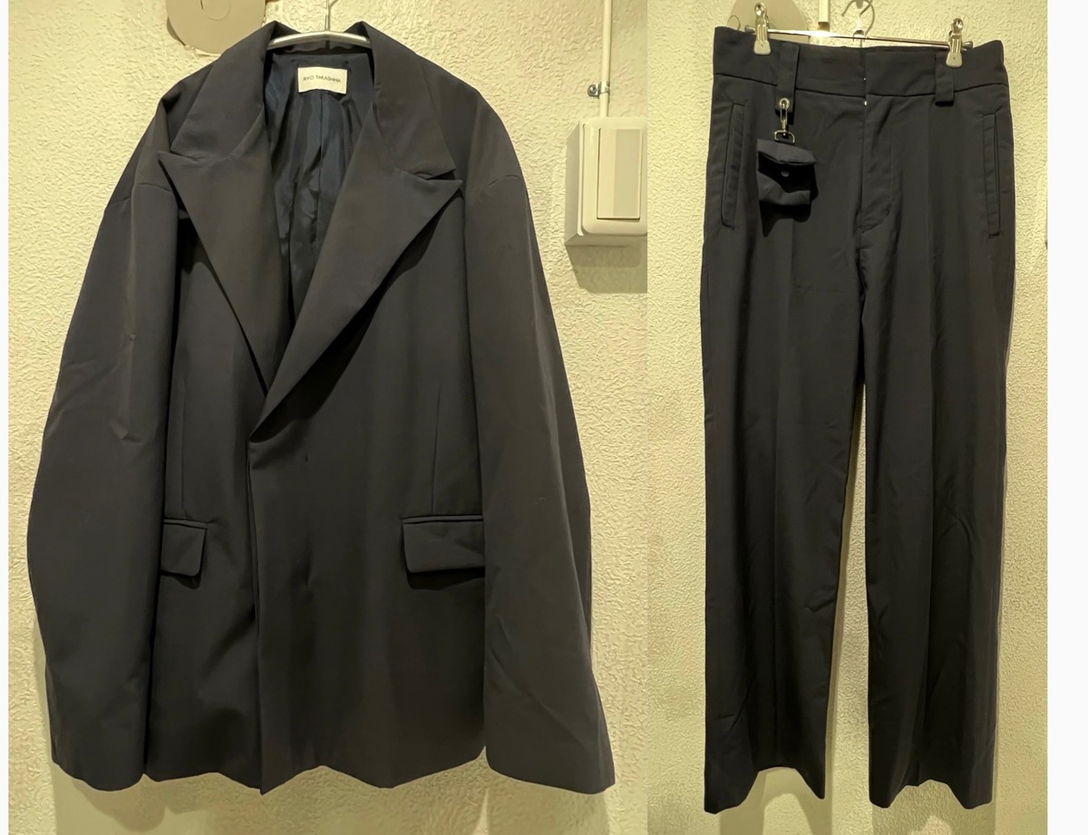ryo takashima リョウタカシマ セットアップ ジャケット パンツ 比翼 