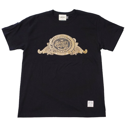 SEVENTY FOUR(セブンティーフォー) / BILL LOGO T-SHIRT(BLACK)(STF21SF4)(Tシャツ)