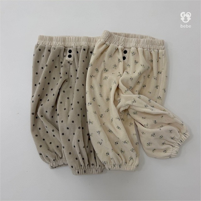 【取寄】gou｜bebe dot damdam pants｜ベベドットダムダムパンツ｜S-M(2-3号)｜baby｜26 autumn