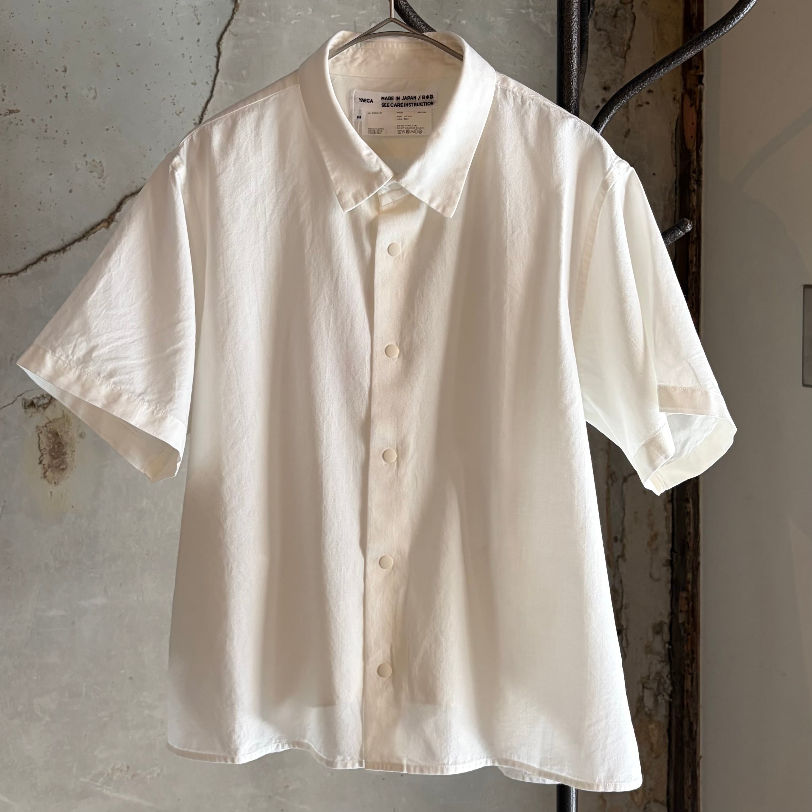 YAECA / ヤエカ CONFORT SHIRT RELAXED SHORT / コンフォートシャツ