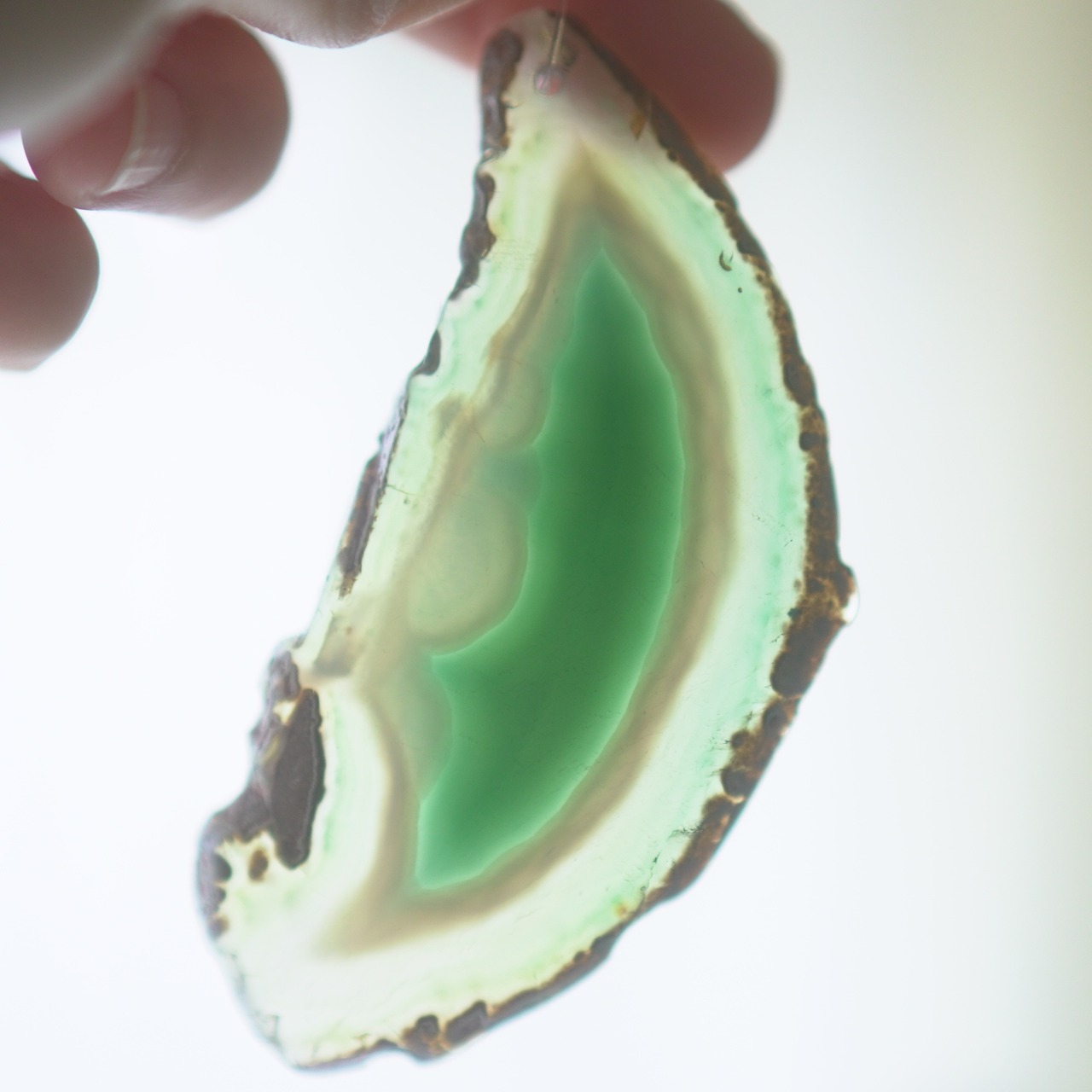 Warm Forest - アゲートヒーリングチャイム / Agate Sun Catcher Wind Chime 569