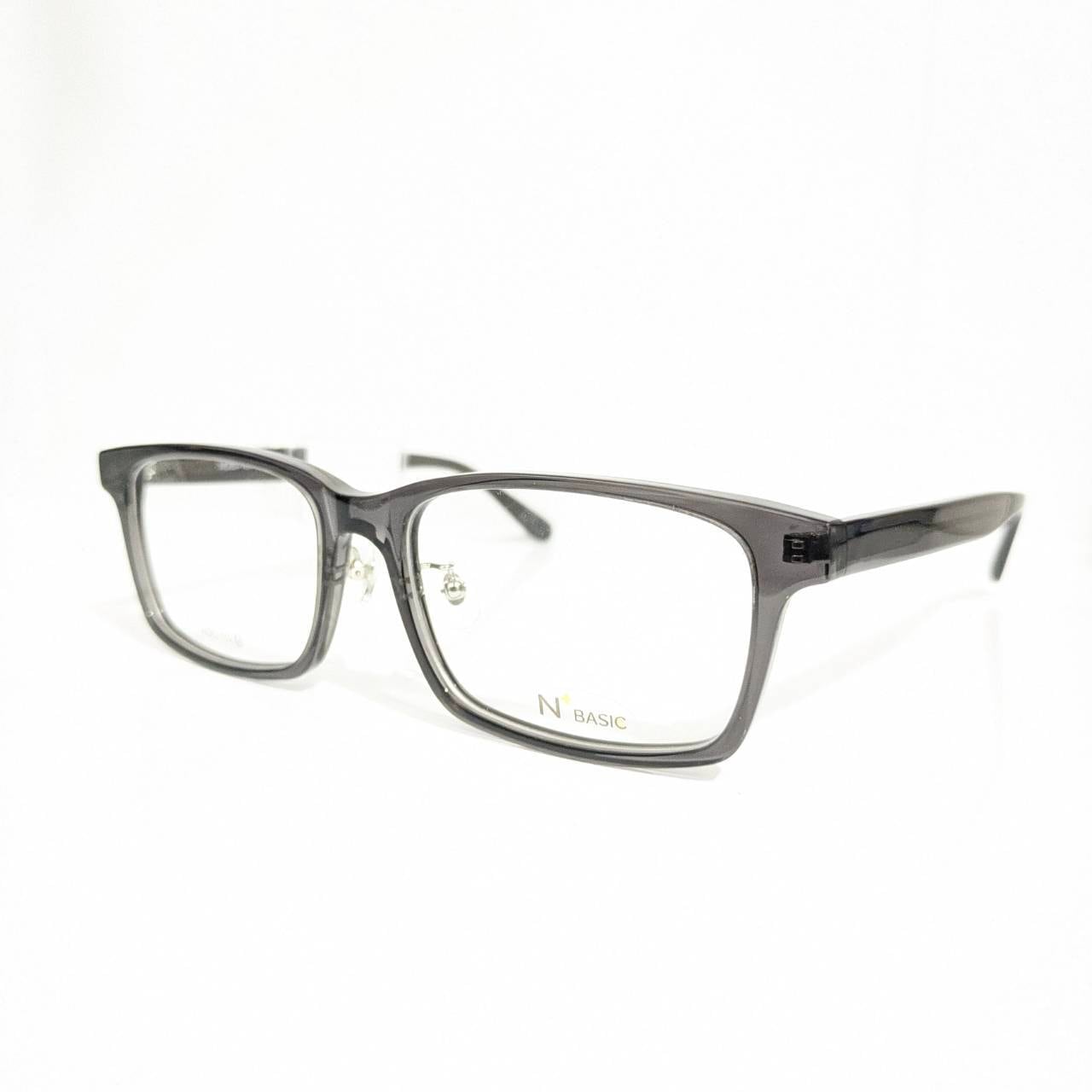 【N+BASIC】スクエアセルフレーム グレー