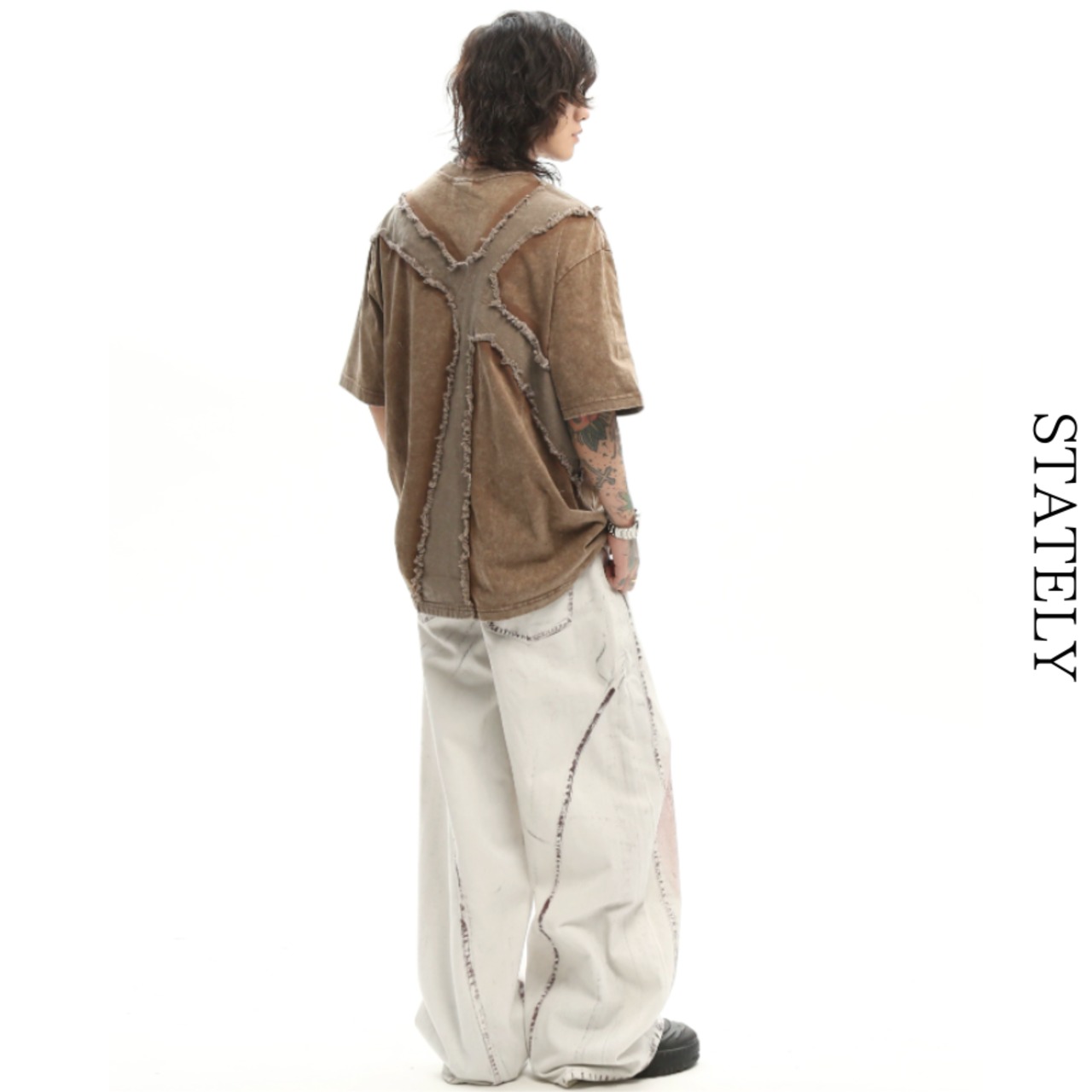 Cross Fray ヴィンテージTee/2color_T279・画像8