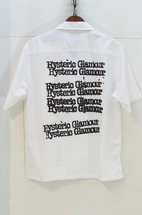 HYSTERIC GLAMOUR TYPE LOGO オープンカラーシャツ