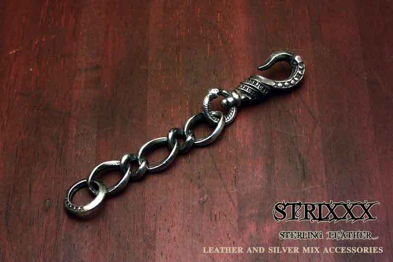 15 大コマキーチェーン | STRIXXX sterling leather