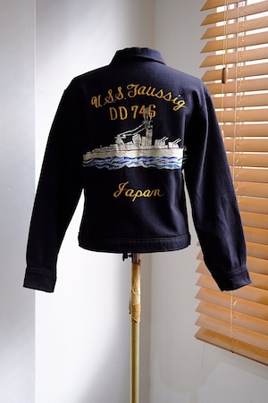 50s 戦艦 souvenir wool jacket