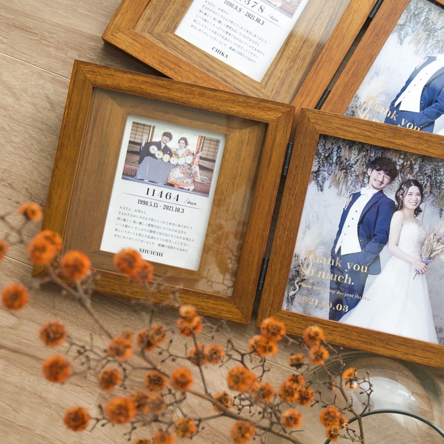 両親贈呈品 子育て感謝状 結婚式 ウェディングペーパーアイテム 海外風 Nocco Wedding