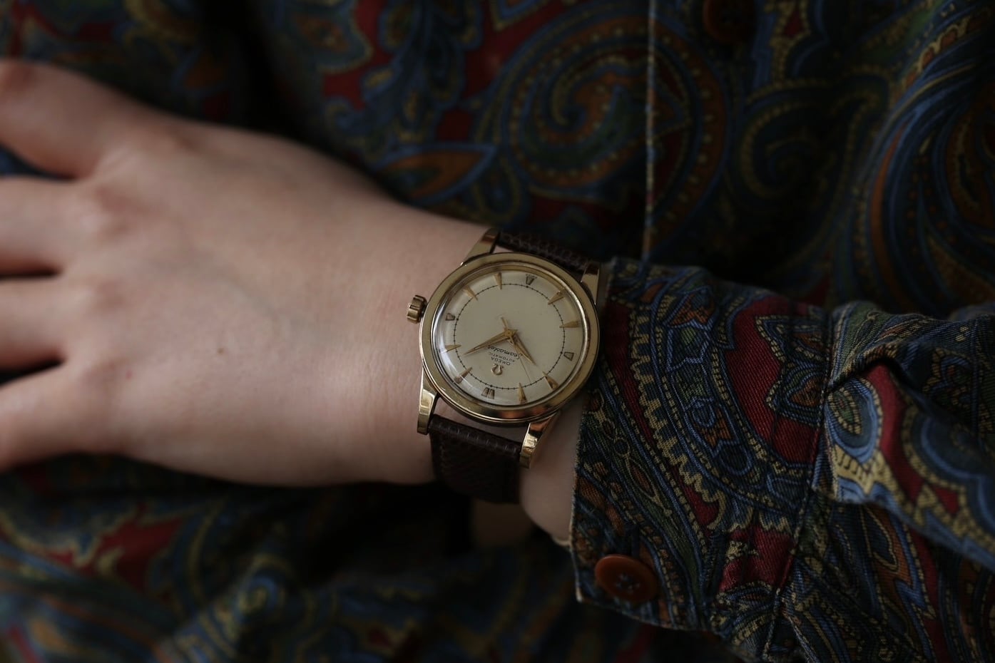 OMEGA】1950年製 オメガ シーマスター1st前期 ”上がりSeamster” フル楔