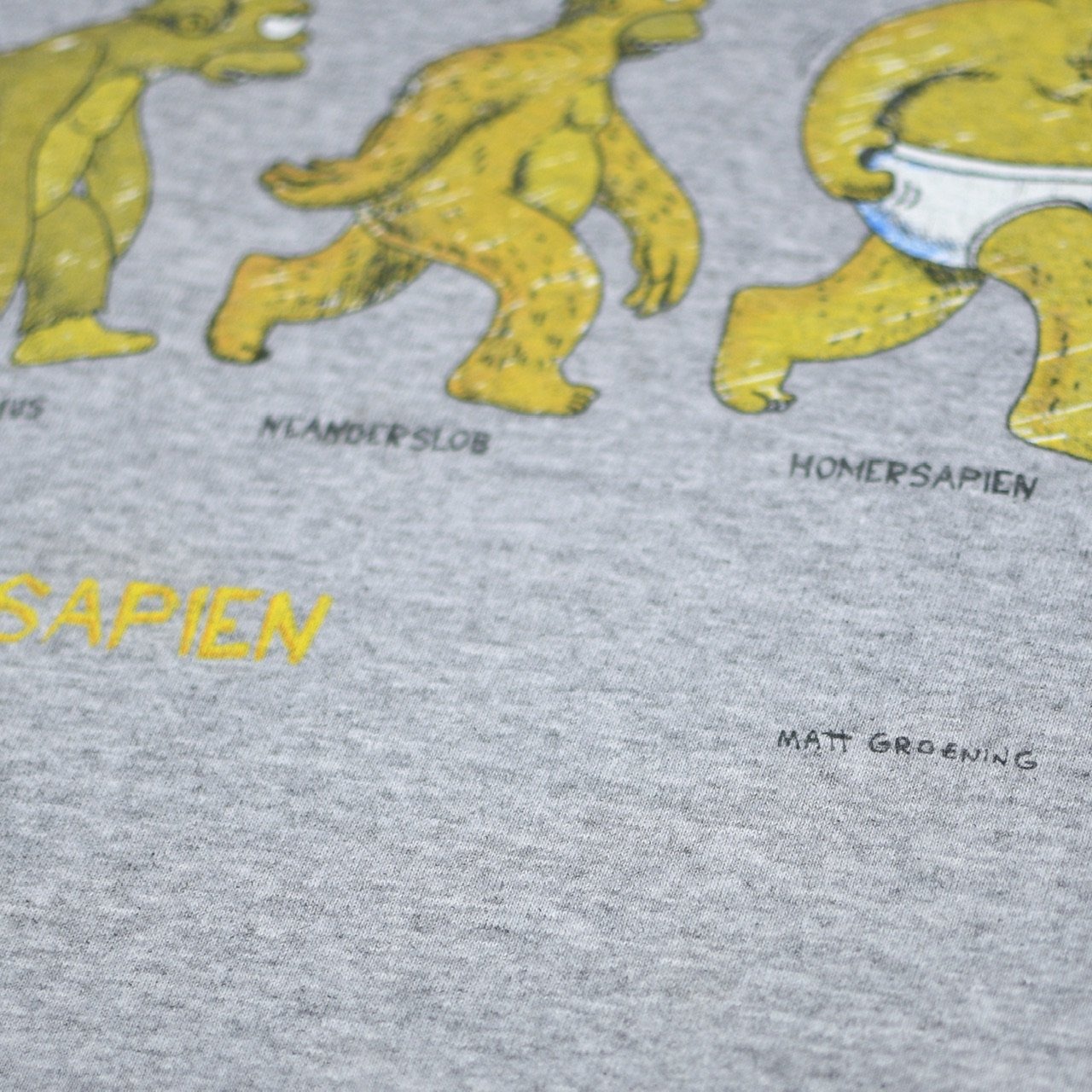 Simpsons print tee