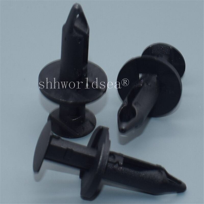 100pcs 8mmフェンダーシールドプッシュタイプリテーナーGM 11518017 for ford w708530-s300 1977 ...