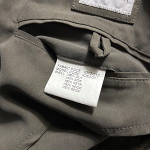 ARMANI COLLEZIONI silk coverall jacket