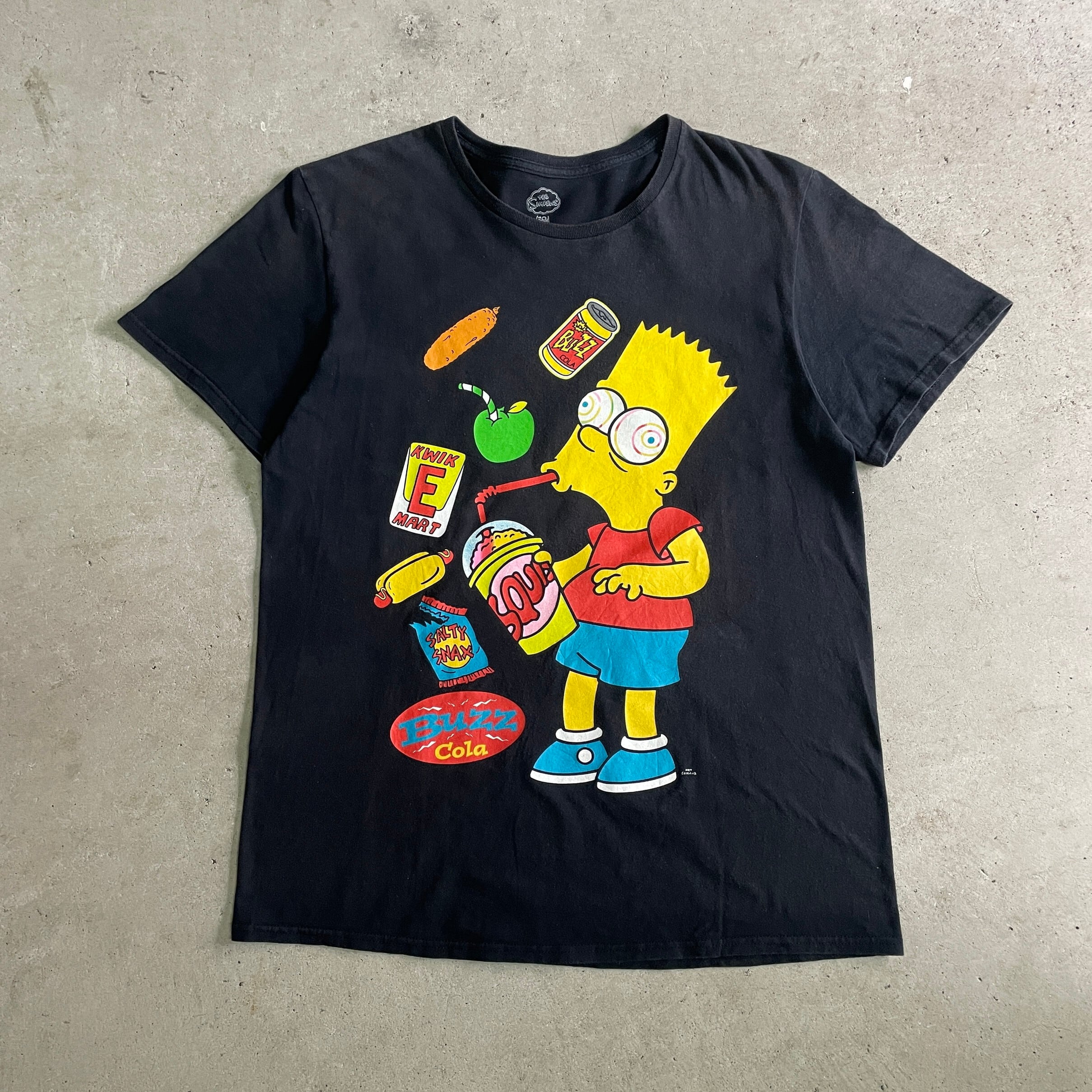 The Simpsons バート・シンプソンズ キャラクター Tシャツ メンズL 