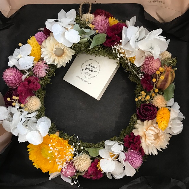 草花のリースC  φ18