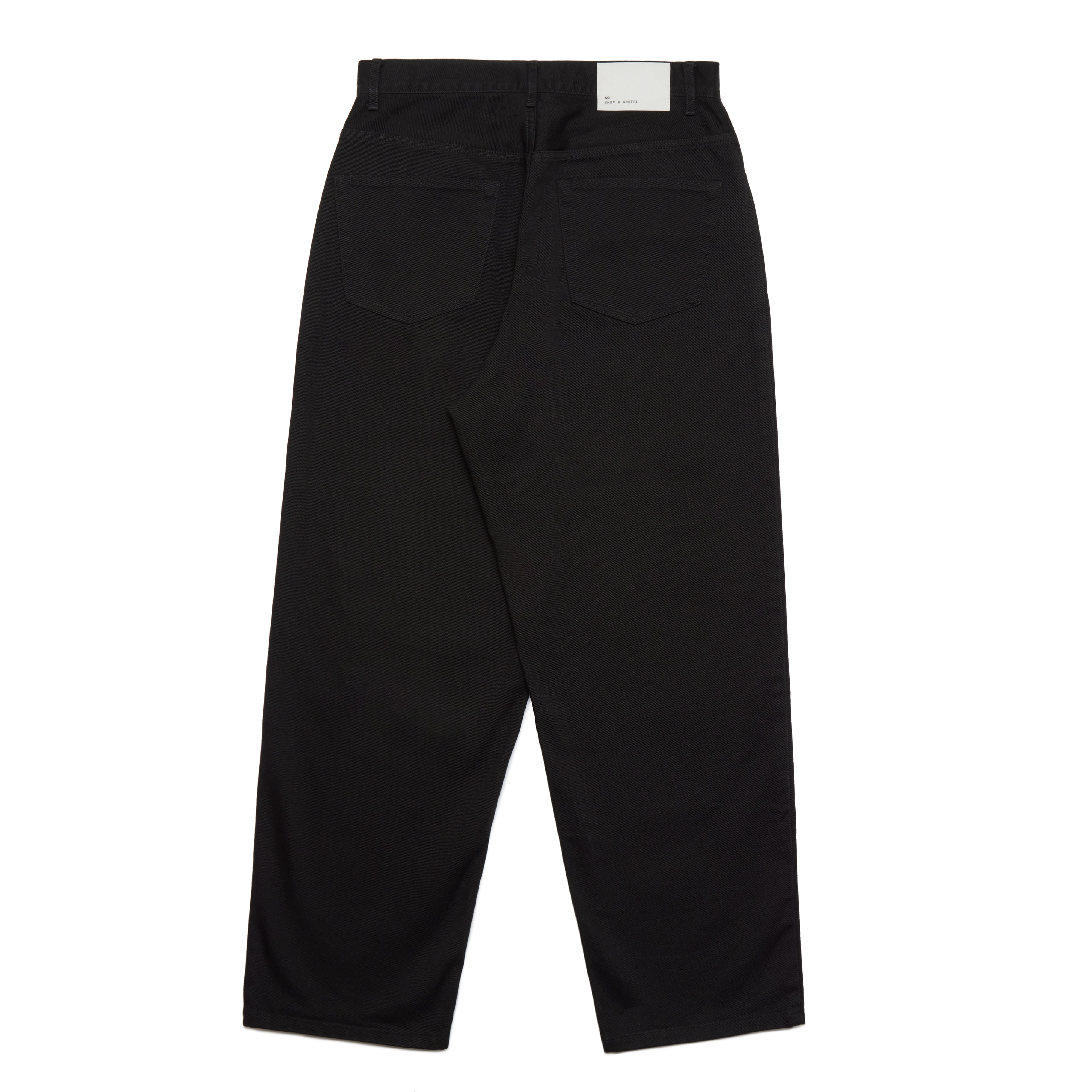 SO ORIGINAL 5 POCKET TWILL PANTS (BLACK) | SO SHOP & HOSTEL NAKAMEGURO