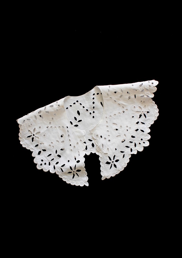 Antique French Lace Collar -D-