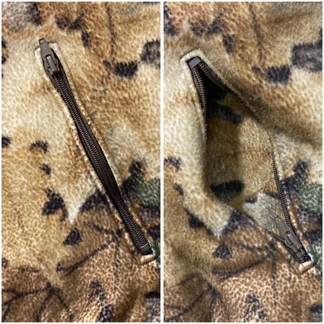 カベラス リアルツリーカモ フリース ジップパーカー USA製 XL 12230 カベラス リアルツリーカモ フリース ジップパーカー USA製 XL 12230