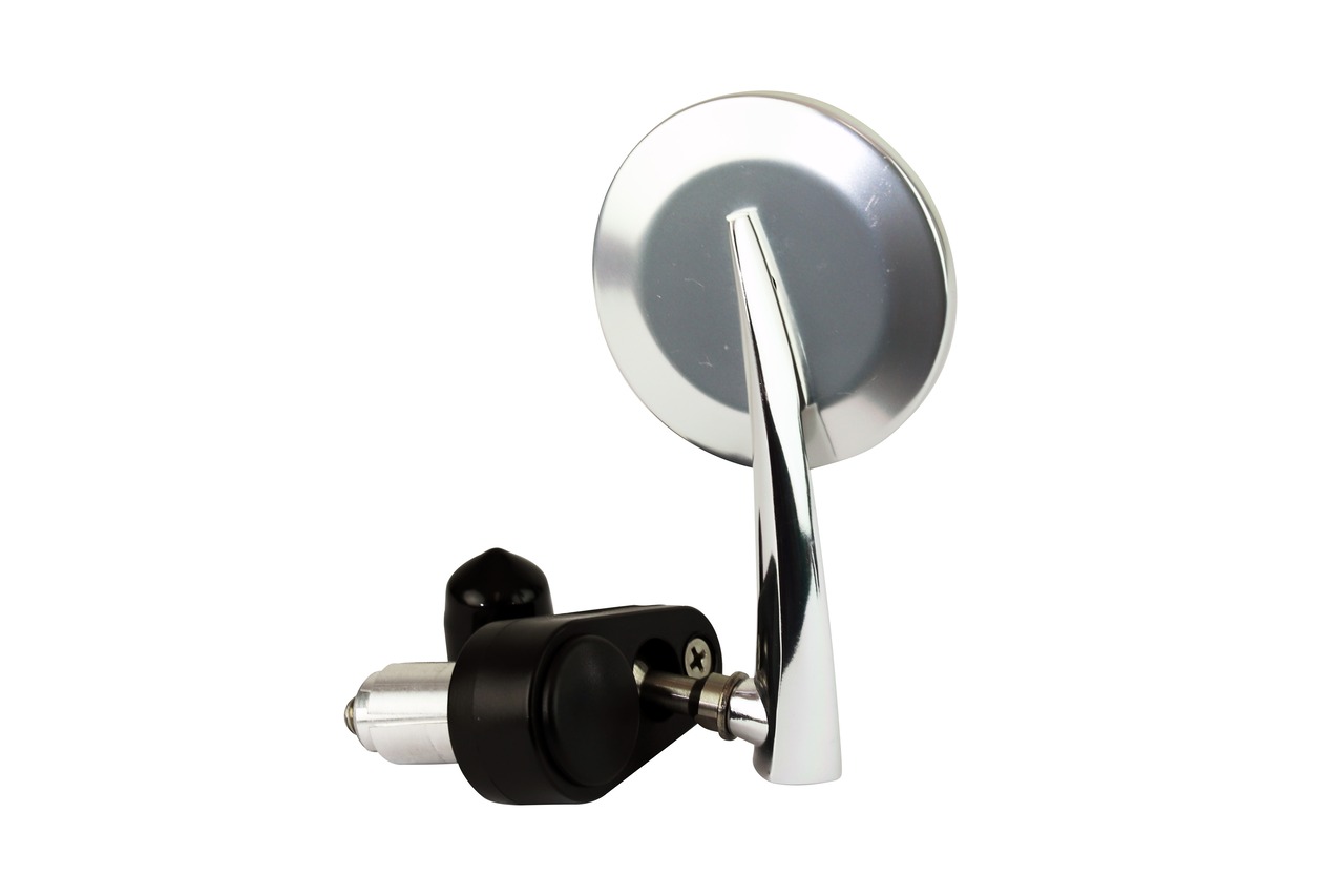 Round bar-end Mirror