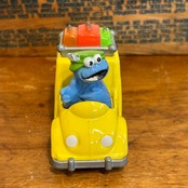 セサミストリート クッキーモンスター ミニカー 80年代 ダイキャスト Sesami Street Cookie Monster MU-298