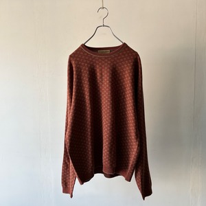 -Tricots St Raphael- art design silk×cashmere knit