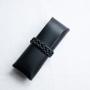 KAMARO’AN  カマロアン　woven pe case　ベジタブルタンニンレザー　ペンケース　KA26ss042B４２B