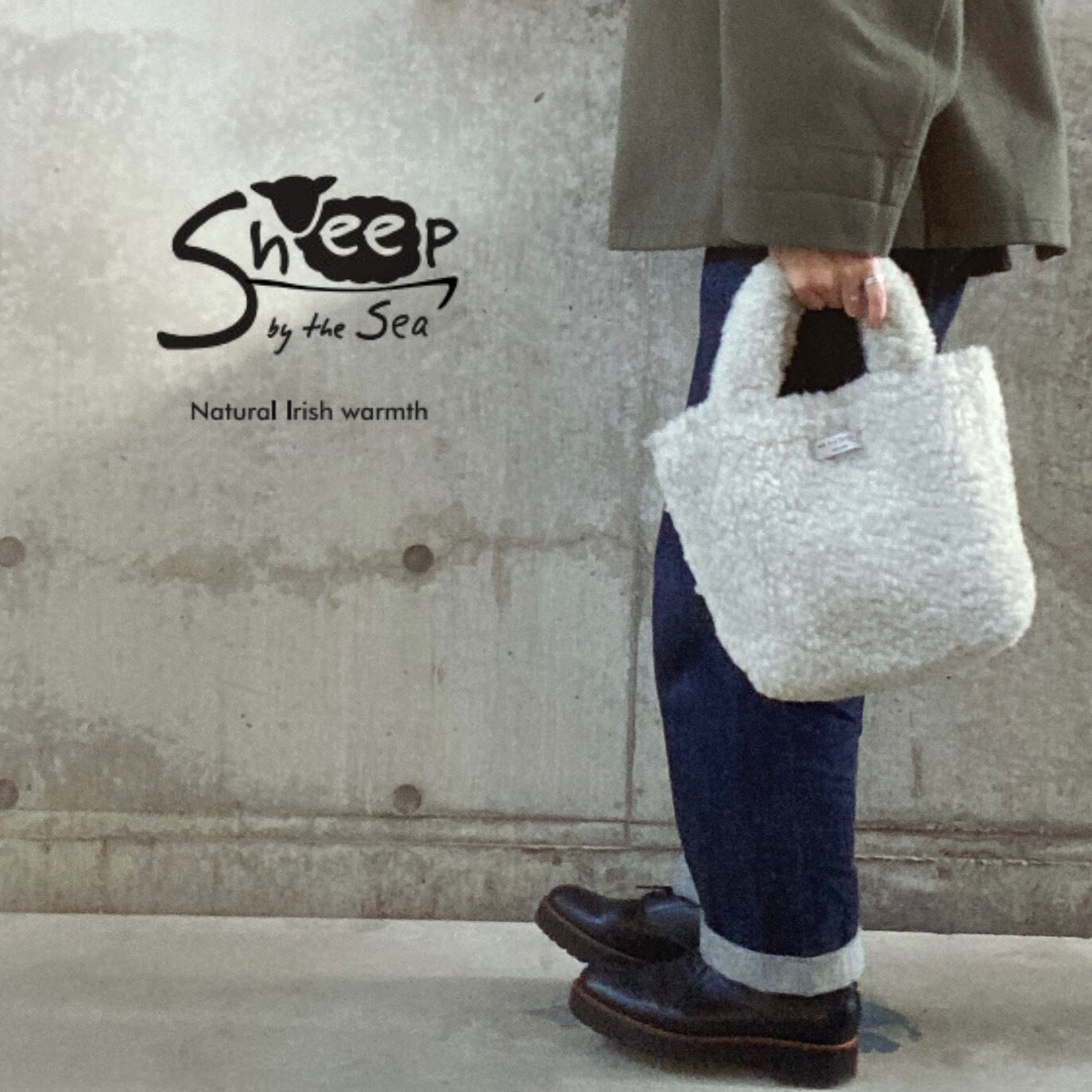 2020aw新作】モコモコバッグ from Ireland SHEEP BY THE SEA(シープ