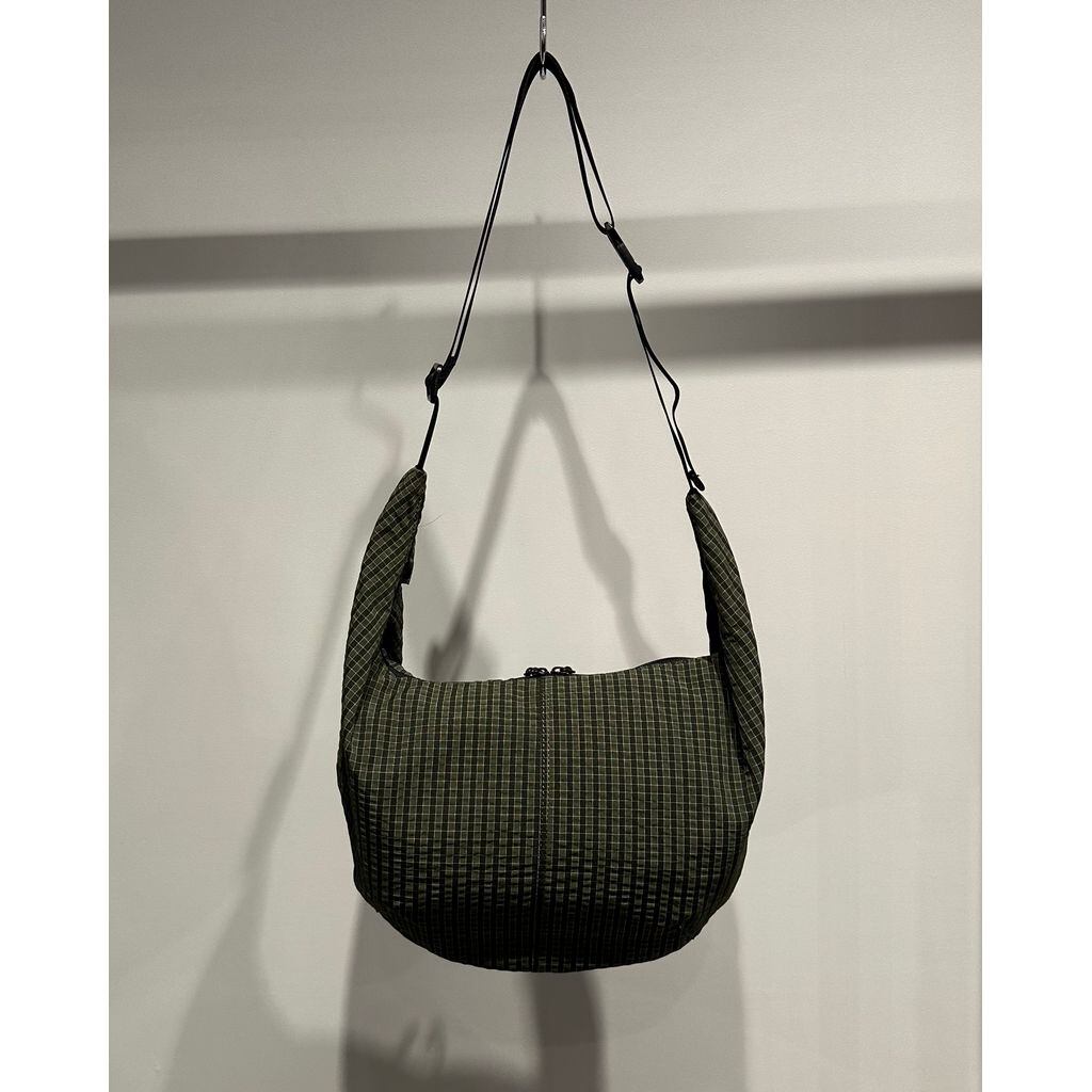 新品POLYESTER CHECK PATTERN BAG COMME des GARCONS HOMME POLYESTER CHECK PATTERN BAG（KAHKI