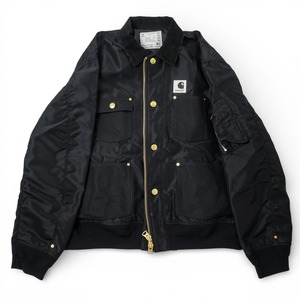 sacai carhartt WIP サカイ カーハート Nylon Twill Black サイズ3