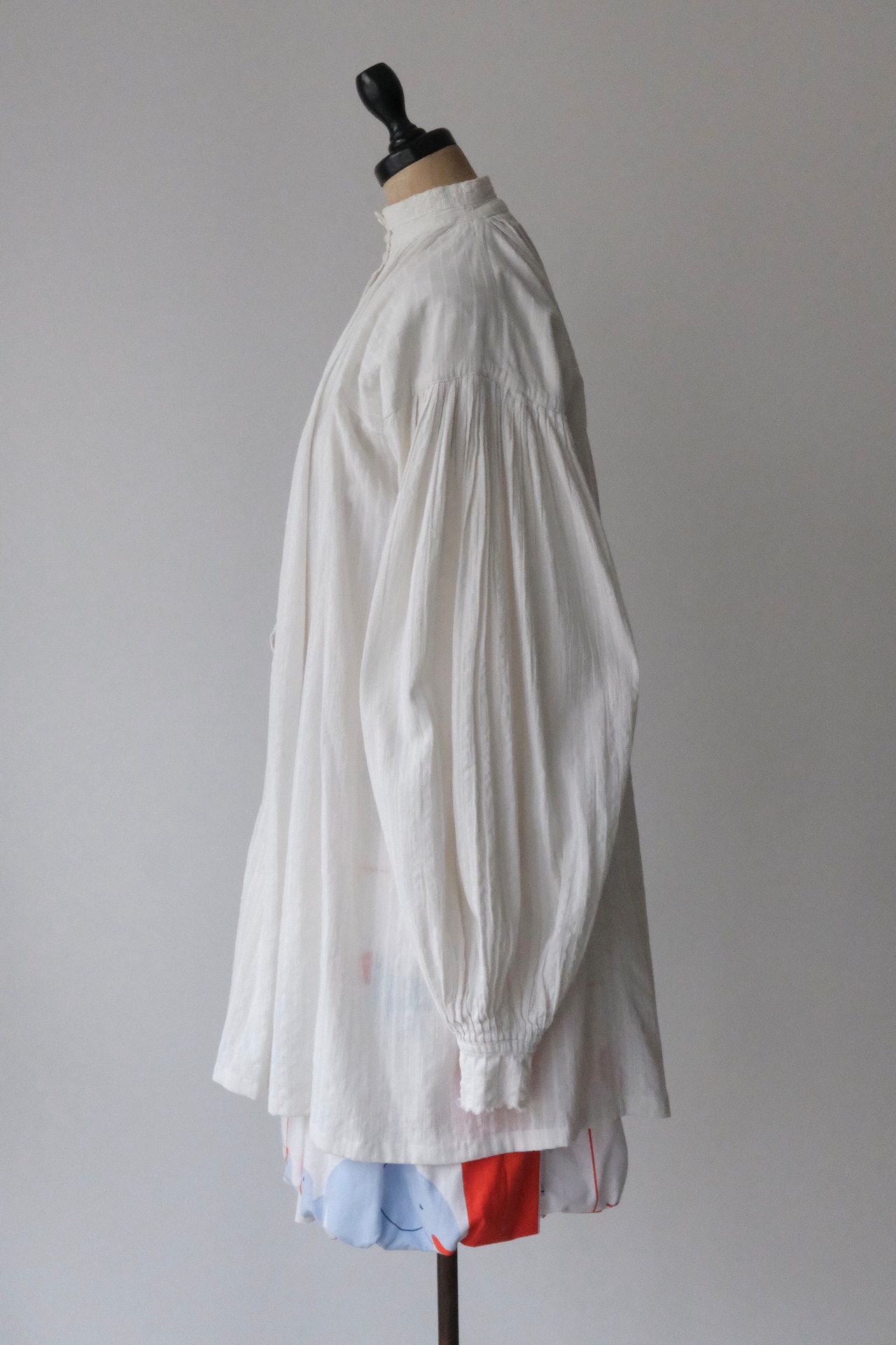 Romanian balloon sleeve rural blouse