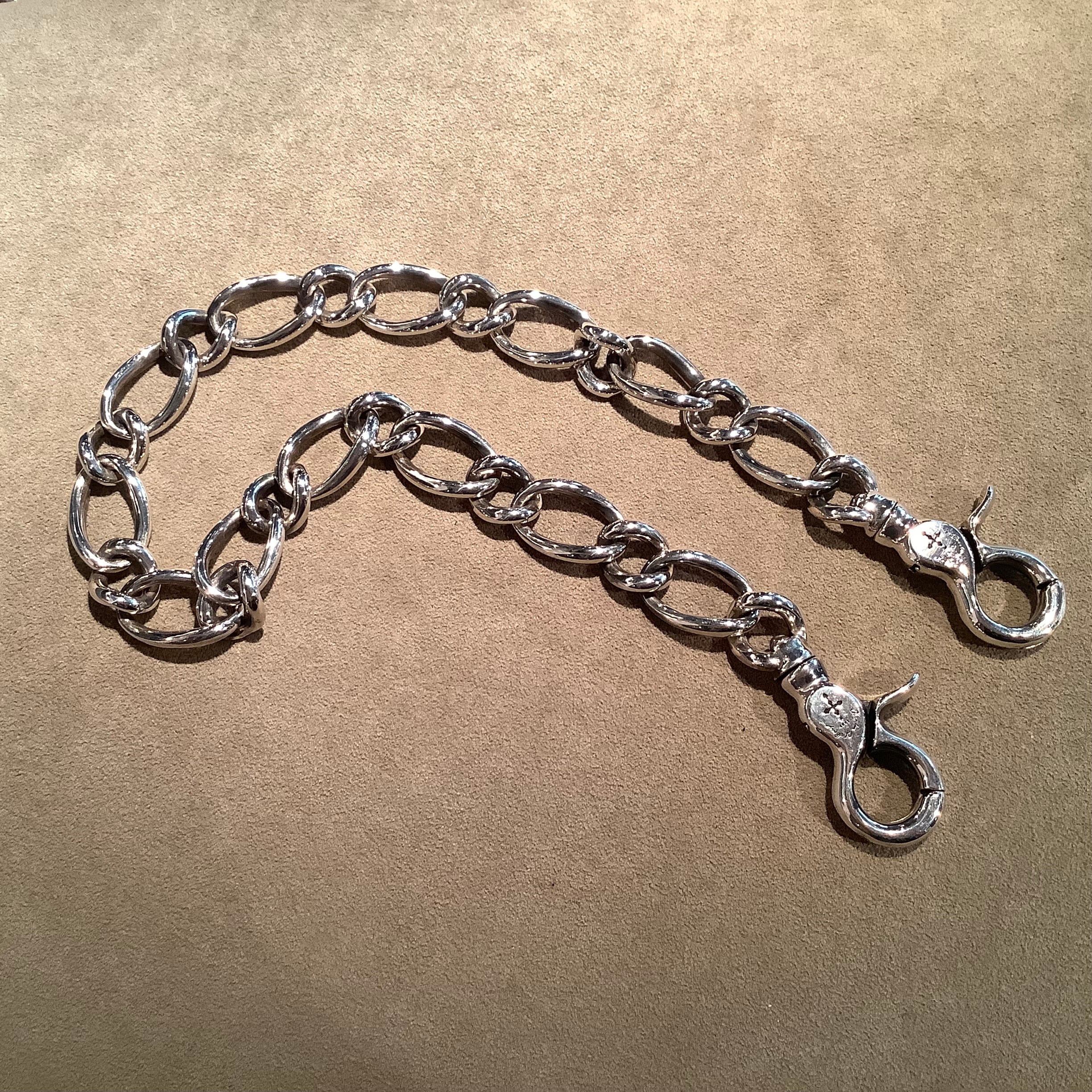 BOFP-296/フィガロ・ウォレットチェーン・Wクリップ SilverJewelry