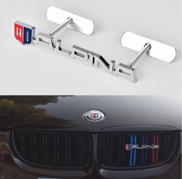 バッジ フロントグリル ALPINA アルピナ BMW M M3 M5 M6 X1 X3