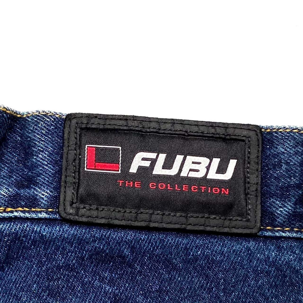 90年代 90's FUBU フブ デニム ワイド バギー カーゴショーツ メンズ ...