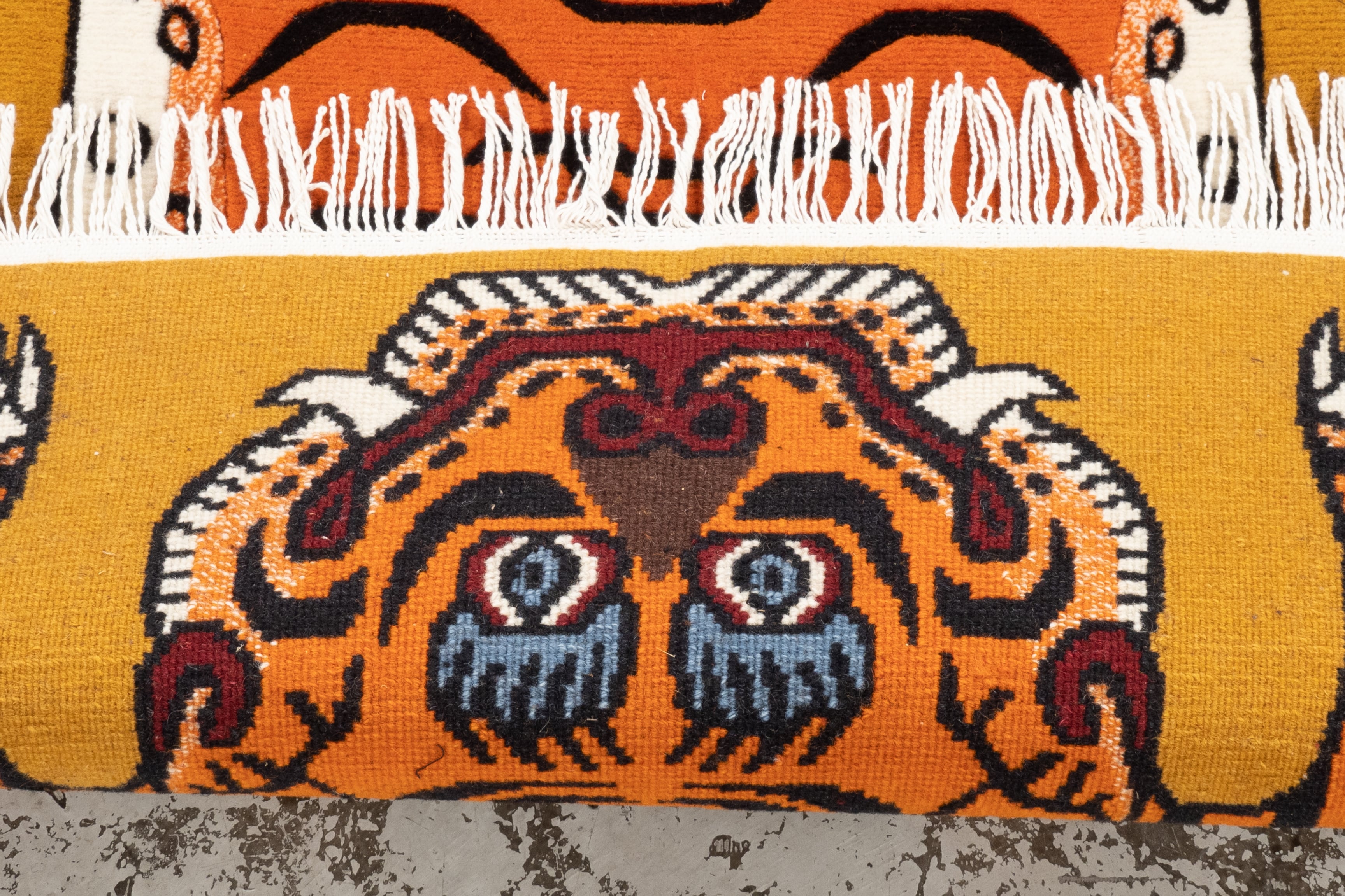 Tibetan Tiger Rug 《Sサイズ•ウール367》チベタンタイガーラグ