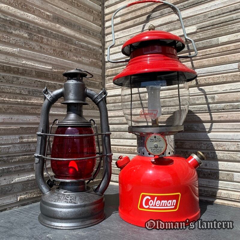 ORKAN 888 HASAG BAT (Stübgen) FLEDERMAUS red glass | Oldman's lantern