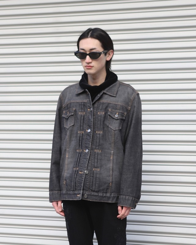 oversized denim jacket