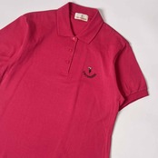 TRUSSARDI トラサルディ 鹿の子 半袖 ポロシャツ/ピンク レディース