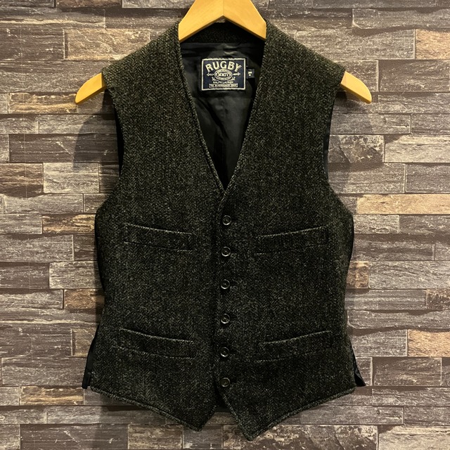 RALPH LAUREN RUGBY TWEED VEST