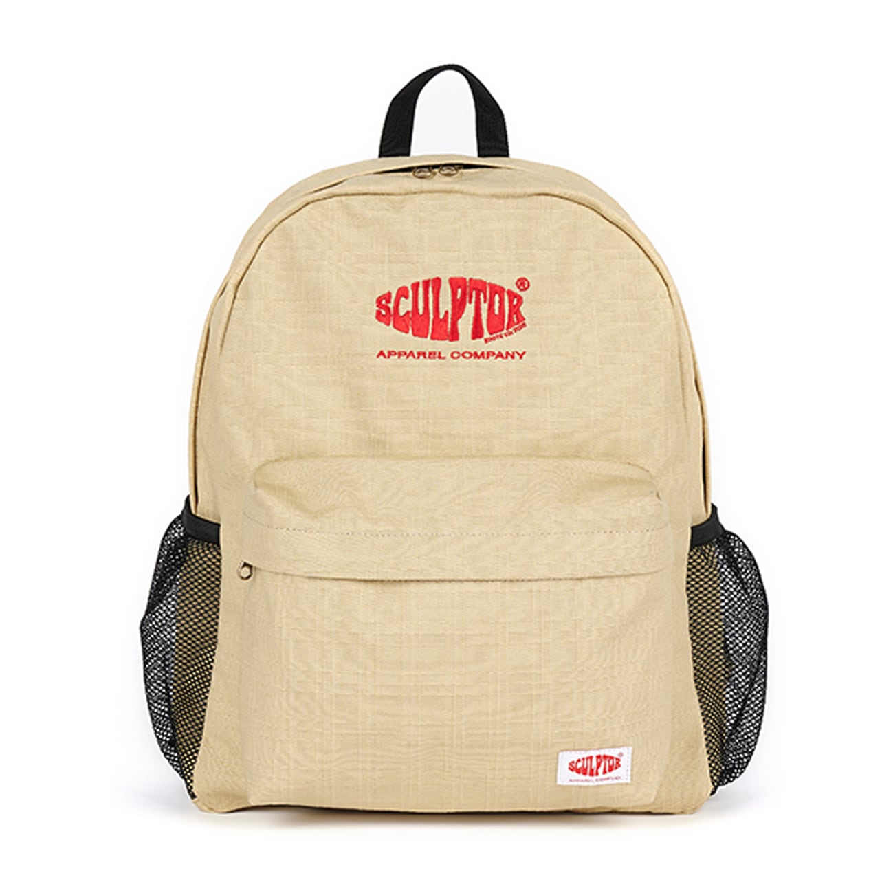 [SCULPTOR] Oxford Backpack [BEIGE SQUARE] 正規品 韓国 ブランド バックパック リュック カバン |  BONZ (韓国ブランド 代行) powered by BASE