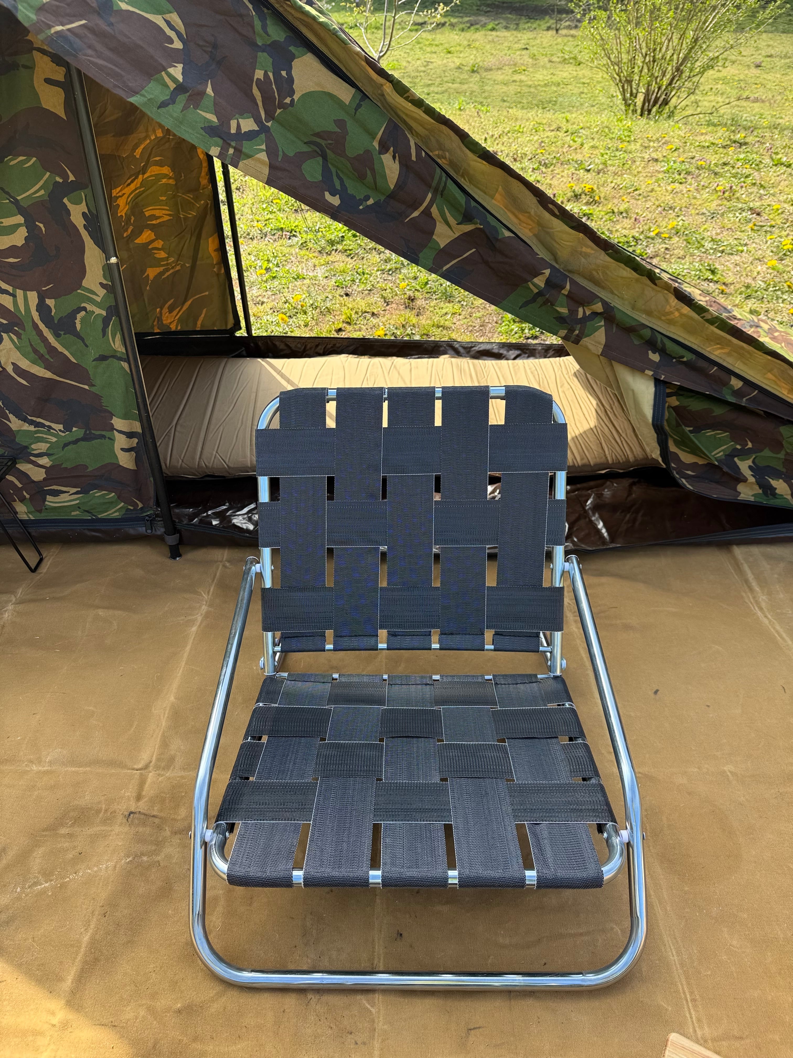 軍幕に最適❗️INDUSTRIAL TERRACE CHAIR / インダストリアルテラス