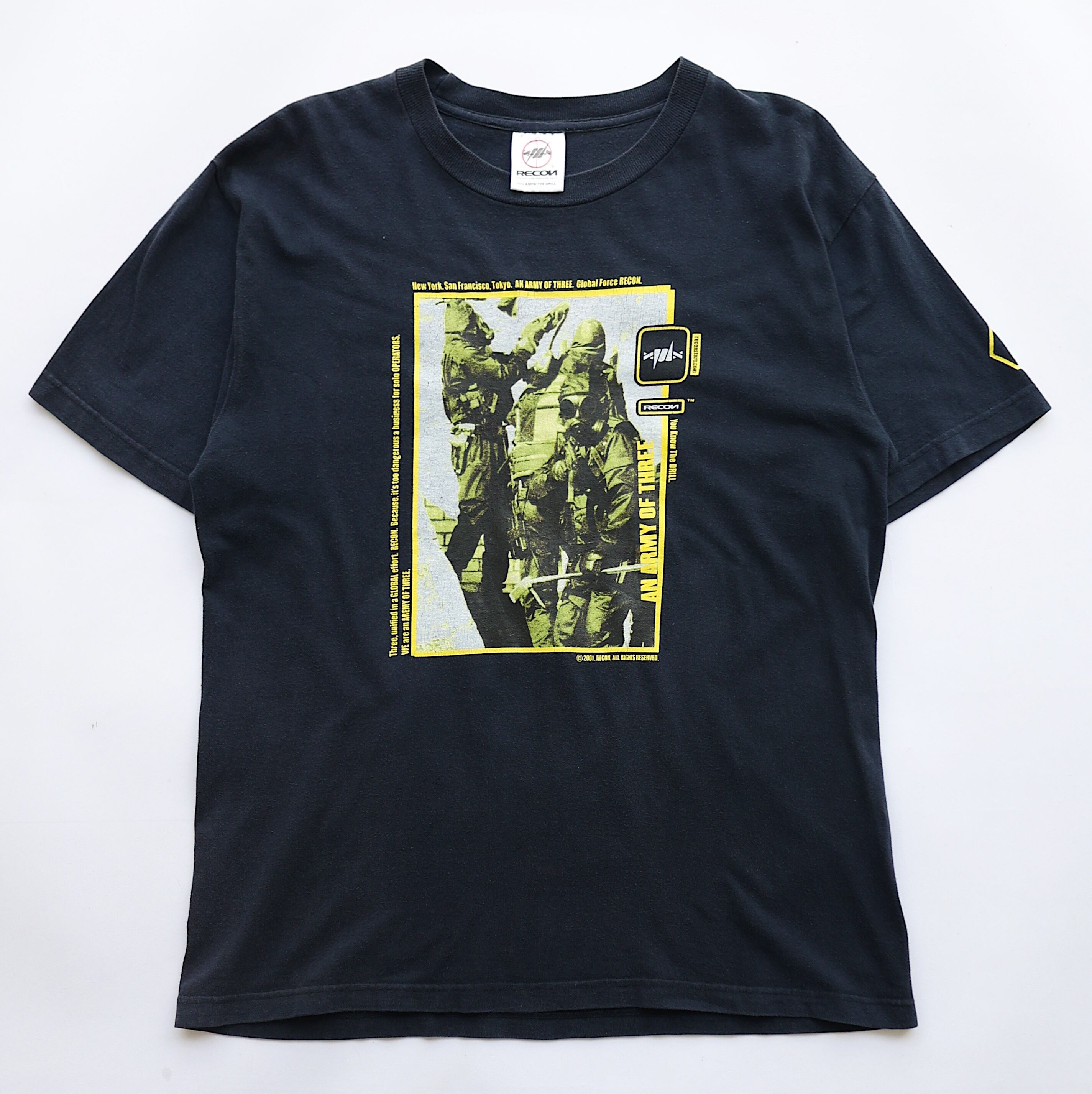2001 RECON AN ARMY OF THREE TSHIRT