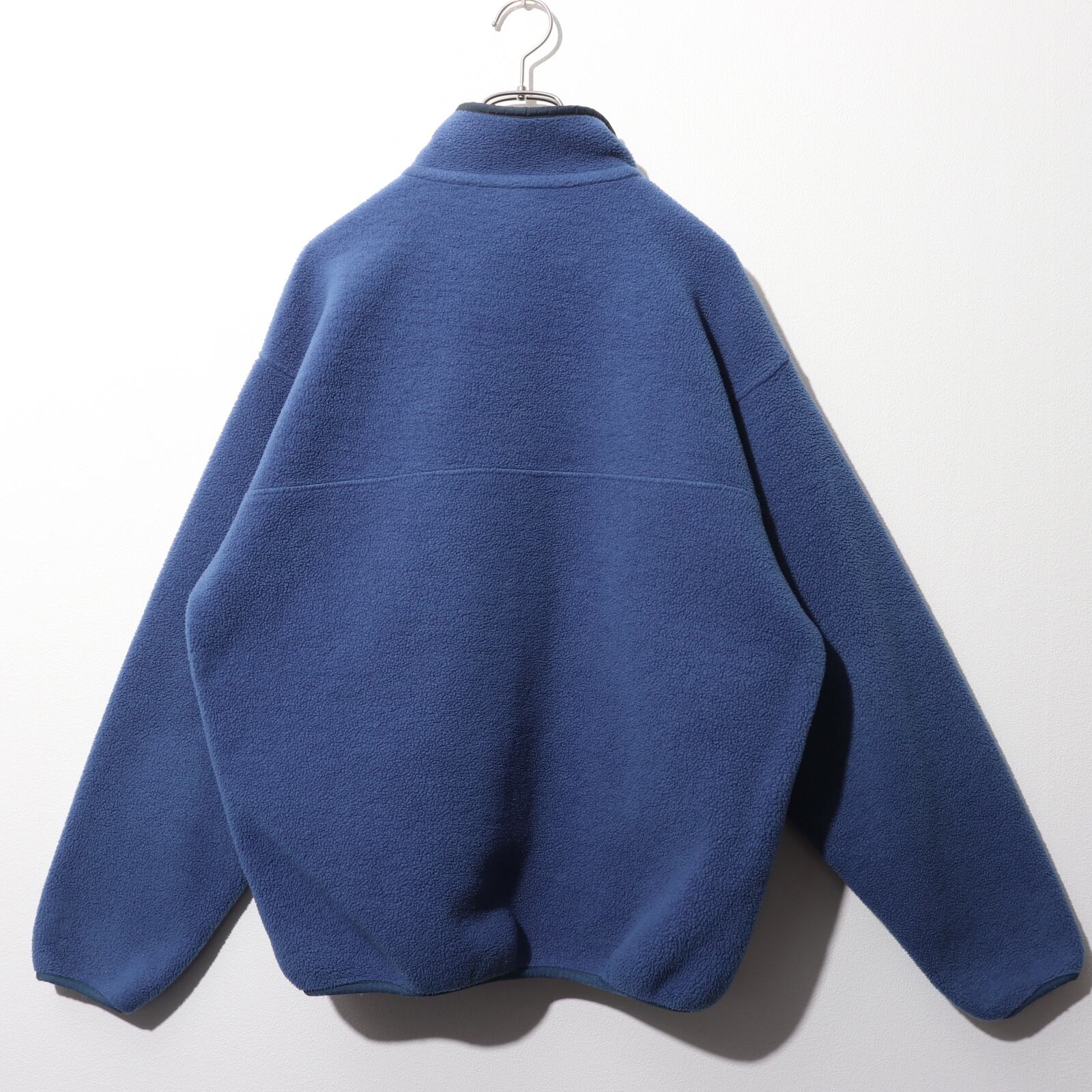 美品 L ブルー 04年 シンチラスナップT Patagonia パタゴニア フリース 