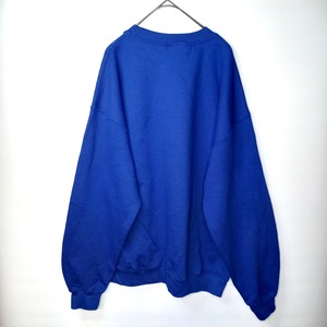 ギルダン　クルーネック　スウェット　TIMELESS　トレーナー　銀プリント　L