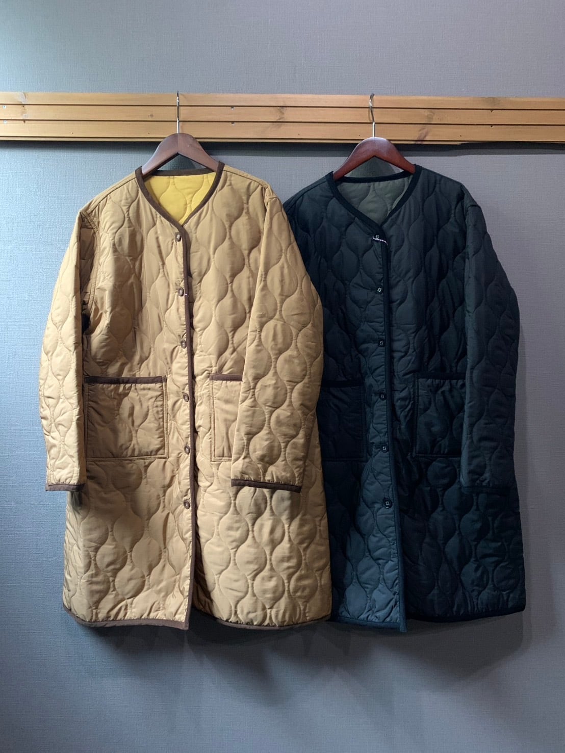 PONT DE CHALONS ポンデシャロン 洗えるキルティングリバーシブル