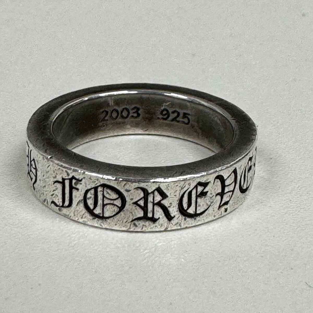 CHROME HEARTS スペーサーリングFOREVER 6mm 19号