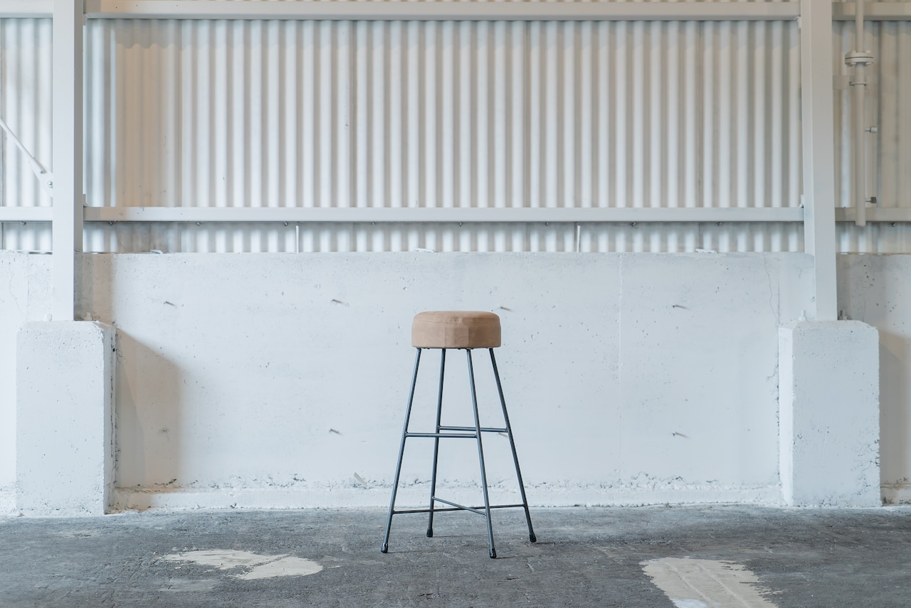 CANVAS STOOL HIGH /スツール/帆布/H710mm/送料無料(北海道・沖縄・離島除く)