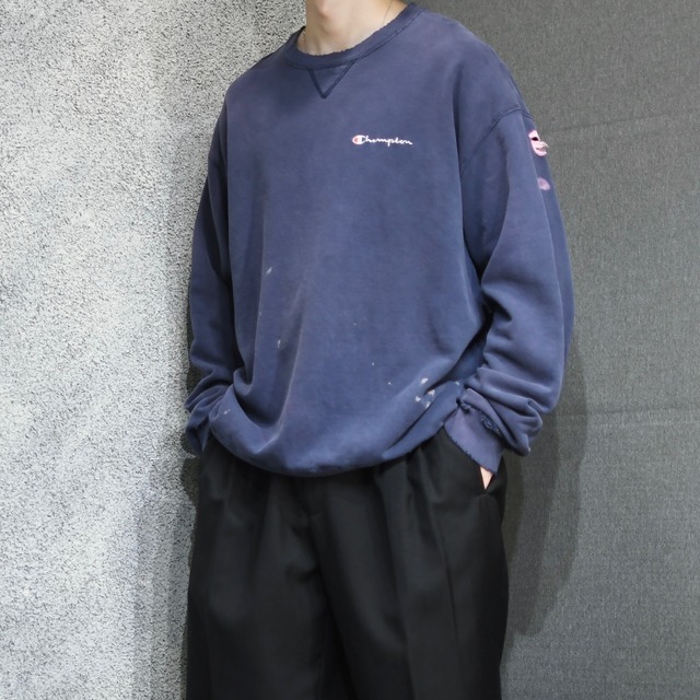 Champion fade boro sweat navy